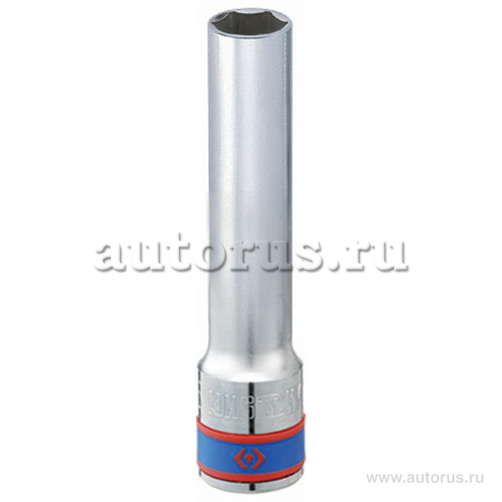 Головка торцевая глубокая шестигранная 1/2, 12 мм, L 120 мм KING TONY 425512M